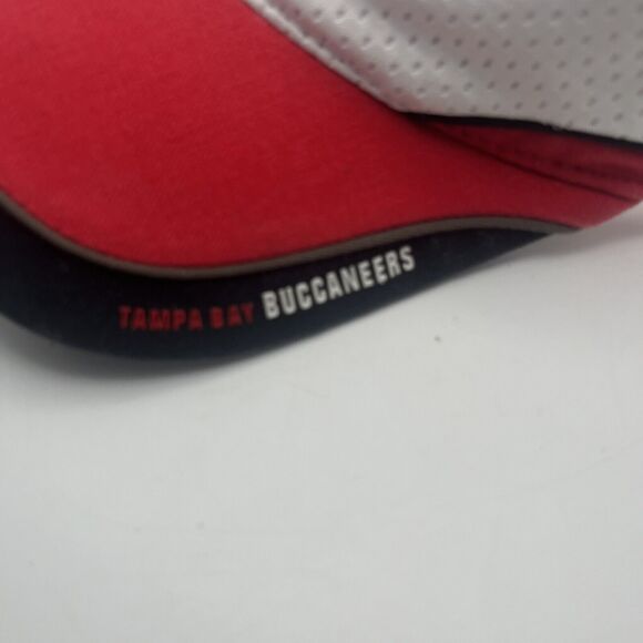 Tampa Bay Buccaneers Sun Visor Reebok NFL Red Adjustable Embroidered Logo OSFA - Picture 4 of 16